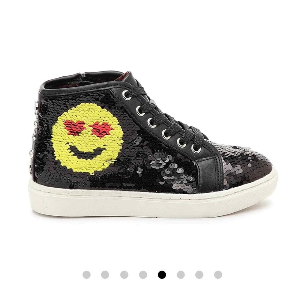 Steve Madden J Smiley High Top Sneakers